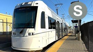 Utah Transit Authority S-Line Streetcar, Siemens S70, Fairmont to Central Pointe, Full Ride