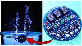 Indoor Dancing Water Fountain DIY (PCB Electronics Project)