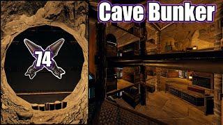 Rust Cave Base Tutorial (70 Rocket Raid) Triple Bunker!