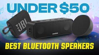 Top 5 Best Bluetooth Speakers Under $50 (2024)