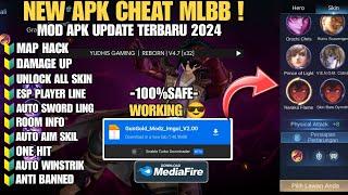 CHEAT Ml TERBARU 2024 | MOD UNLOCK ALL SKIN MOBILE LEGENDS | ANTI BANNED NO PASSWORD