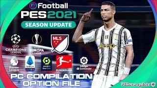 PES 2021 PC Complete Option File Datapack 7.0 ( Premier League, Bundesliga, LaLiga, MLS & More )