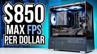 $850 PURE PERFORMANCE Gaming PC Build Guide