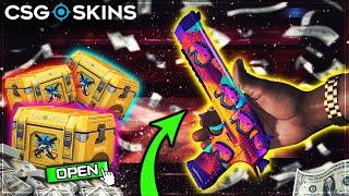 DEAGLE KATLATAN KASAYI FARMLADIK Csgoskins Promo Code giveaway