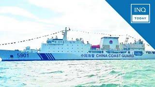 China’s ‘monster ship’ staying near PCG vessel in West Philippine Sea | INQToday