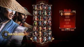 Mortal Kombat 9 - Expert Tag Ladder (Shang Tsung & Raiden/3 Rounds/No Losses)