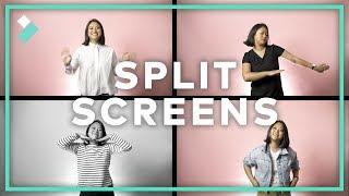 3 FUN Ways to Use SPLIT SCREENS with Filmora