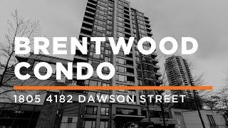 1805 4182 Dawson Street - Burnaby Condo For Sale