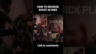 How to reverse boost mw2  #codmw2 #codnuke #codsbmm #botlobby