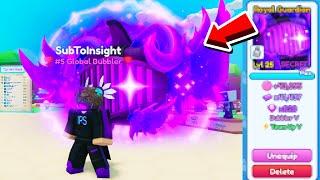 Trading for the BEST Bubble Pet In Bubble Gum Simulator Infinity..
