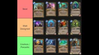 I Ranked Every Single Hearthstone Keyword, Yes Every One.