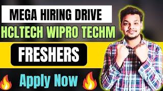 Tech Mahindra , HclTech , Wipro Biggest Hiring Update | OFF Campus Drive For 2024 , 2023 Batch