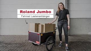 Fahrradanhänger Roland Jumbo | Max. Last 200 kg 