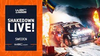  Shakedown LIVE | WRC Rally Sweden 2025