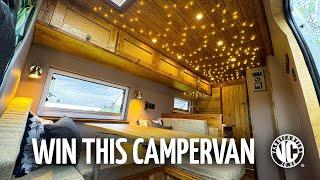 Win this Peugeot Boxer campervan Maple