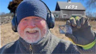 What Old Treasures Will Be Found Metal Detecting This 1600's Home in Colonial Massachusetts?