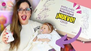 ¡Mi BEBÉ REBORN de SILICONA MÁS REALISTA!  Unboxing Lena de Coco Reborn 