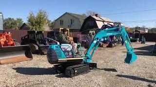 Японский мини экскаватор Kobelco SK15