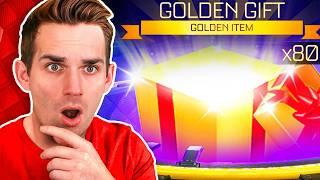 MASSIVE ROCKET LEAGUE GOLDEN DROP OPENING! *LUCKY* (80+ Golden Items)