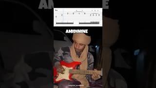 Amidinine guitar tabs - live version - how to play arabic guitar music