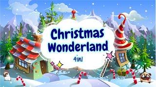 Sleep Meditation for Children | CHRISTMAS WONDERLAND 4in1 | Sleep Stories for Kids