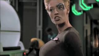 Jeri Ryan (Seven of Nine) Breast Expansion Morph in Star Trek video 2