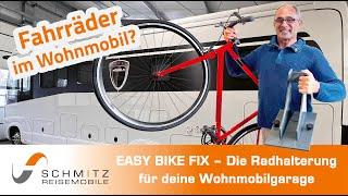 Easy Bike Fix - Fahrradhalter für Wohnmobile - Einbaubeispiele