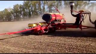 Сеялка Tempo F8 Vaderstad. СПК Тамбовский Романовский район Алтайский край.