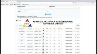 Alegere furnizor energie electrica - Comparator preturi ANRE