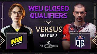 Full Game: OG vs Navi JR (BO3) - Game 3 | The International 2025: WEU CQ