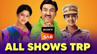 SAB TV Shows TRP - Week 37 | Sony SAB Serials TRP | TMKOC, Baalveer, Maddam Sir, Ali Baba, Pushpa