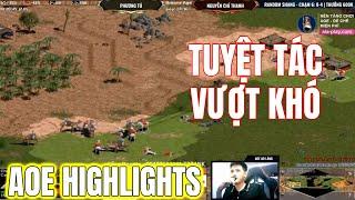 TUYỆT TÁC VƯỢT KHÓ khi cầm quân TỊT của PHƯƠNG TÚ | AOE Highlights