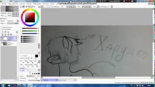 Рисунок пони в Paint Tool SAI.Часть первая.