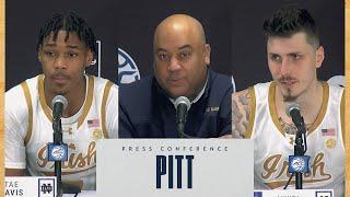 Pitt Postgame Press Conference (3.11.25) | ACC Tournament First Round | Notre Dame Men's Basketball