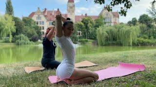 YOGA WITH MY MOM  Basic Stretching For Beginners With Mirra