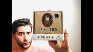 Dr. Squatch Men's Natural Soap Review- Pine Tar, Cedar Citrus, and Gold Moss