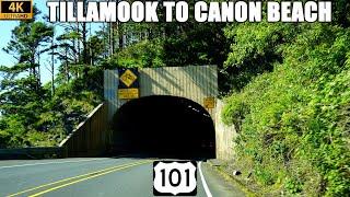 US-101 North: Tillamook to Canon Beach, Oregon