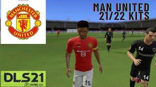 How to import New Man United 21/22 kits in dls 21 | Dls 21 | Manchester United 21/22 kits