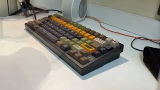 PMO WAVE75 Aluminum Pile Mechanical Keyboard#keyboard #desksetup #wave75