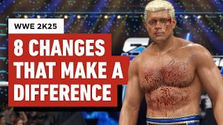 WWE 2K25: 8 Changes That Actually Make a Difference