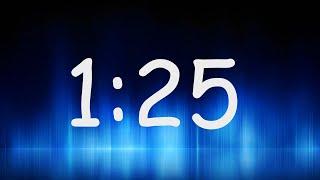 1:25 Minutes Timer / Countdown from 1min 25sec