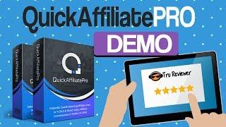 QuickAffiliatePro Demo - ALL NEW AFFILIATE 60+ Mega Bonus Pack