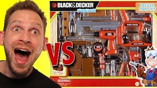 Black and Decker Junior Deluxe Tool Set Unboxing