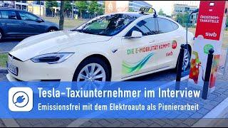 Tesla-Taxiunternehmer im Interview - 12.000 Euro im Jahr gespart im Vergleich zum Verbrenner