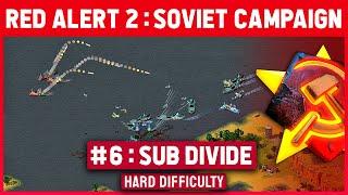 Red Alert 2 - Soviet Mission 6 Sub Divide - Hard Difficulty - Under Par Time