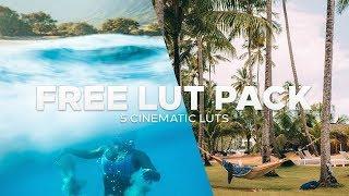 FREE Cinematic LUT Pack | 7 Free LUTs for Premiere Pro/FCPX 2019