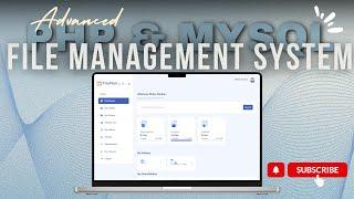 Advanced File Management System in PHP MySQL  || Robin Codes