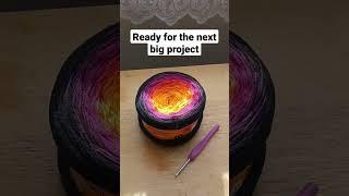 Hobbii yarn ready for the next big project, starting on the dragon scale shawl
