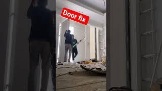 aluminium door fixing #cover #song #doors