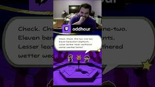 Tongue Twisters | OddHour on #twitch